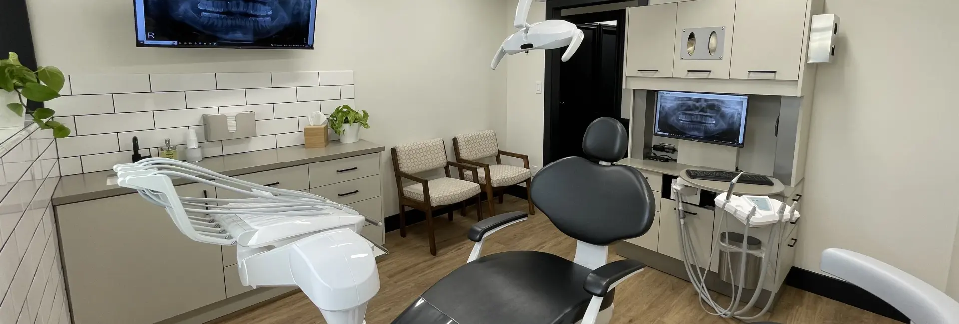 A second treatment room at Hill Family Dental